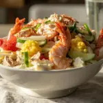 Міша кацурін: рецепт салату з морепродуктами
