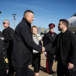 Володимир Зеленський під час візиту до Великої Британії